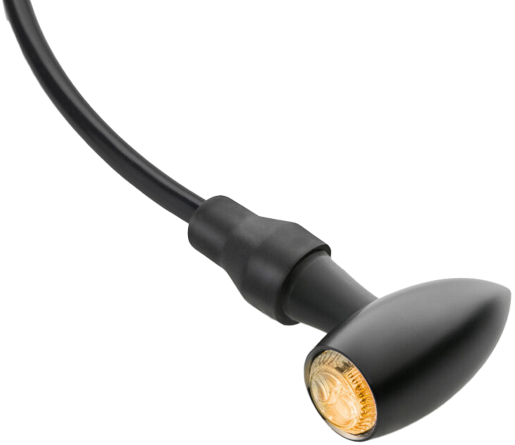 Rizoma Club Turn Signal Illumination TS150B - Black Pair