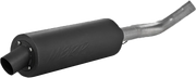 MBRP Sport Muffler Exhaust AT-6401SP - Black Single Slip-ON System 4.25