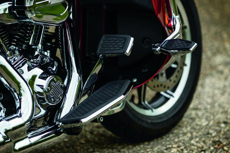 Kuryakyn 5914 Kuryakyn Hex Brake Pedal Pad Chrome - 5914