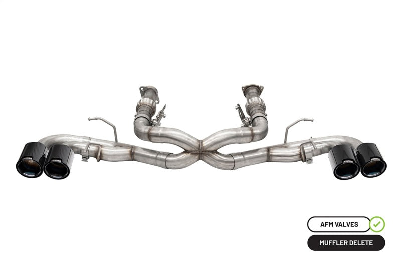 CORSA Performance 21102CFBLK Corsa 20-23 Chevrolet Corvette C8 RWD 3in Xtreme Cat-Back Exhaust w/4.5in Carbon Fiber Black PVD