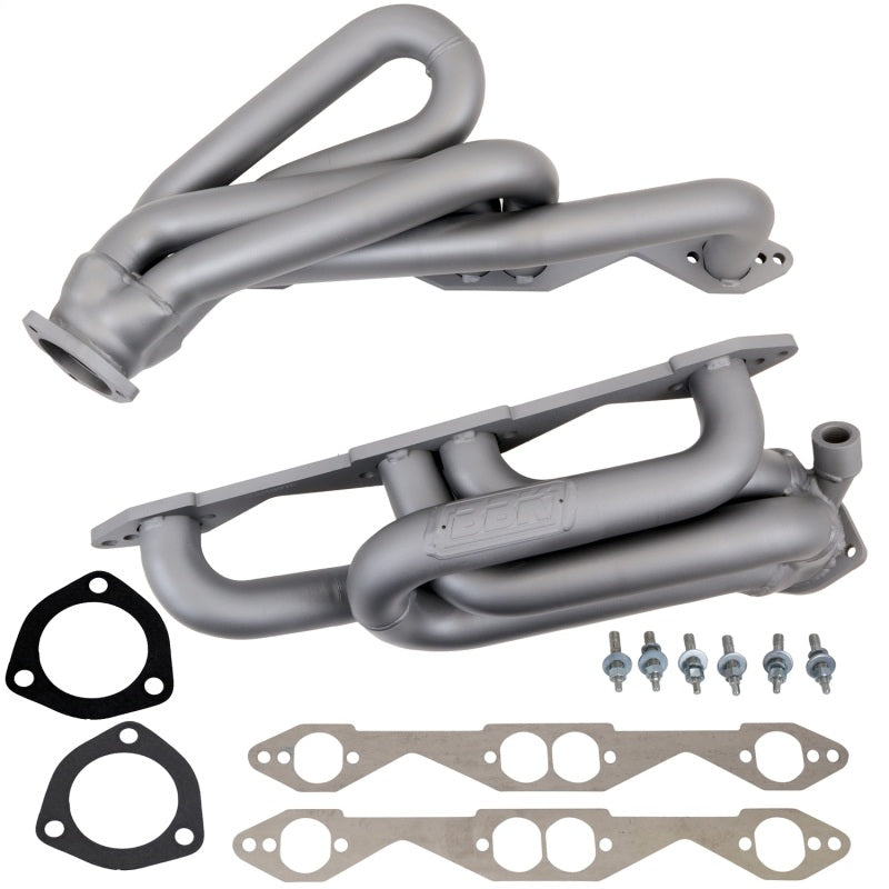 BBK 4007 BBK 96-98 GM Truck SUV 5.0 5.7 Shorty Tuned Length Exhaust Headers - 1-5/8 Chrome