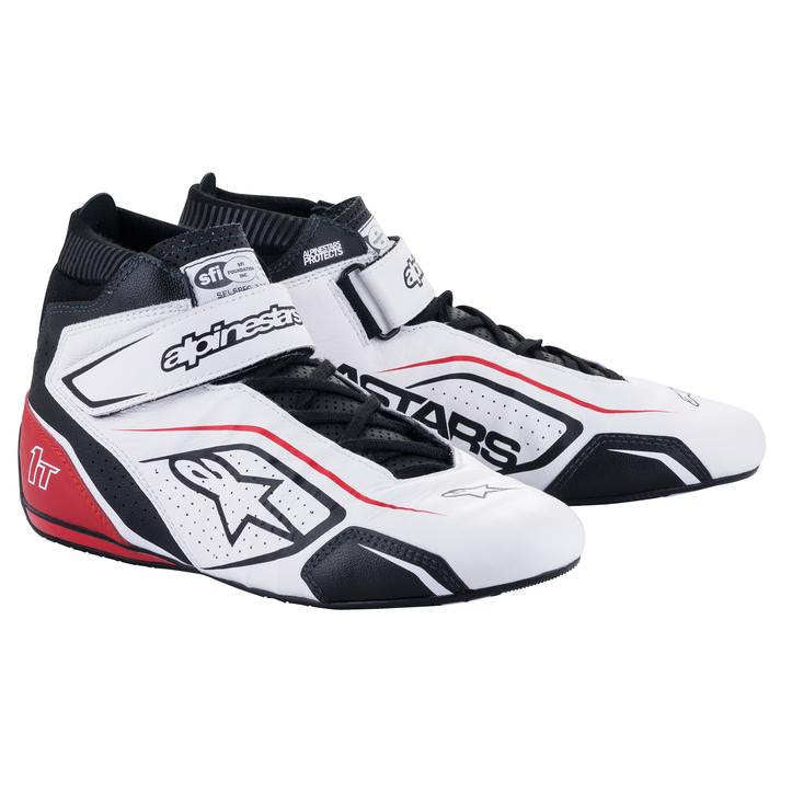Alpinestars USA Size 8 Driving Shoe 2710122-213-8 - White Tech-1T V3