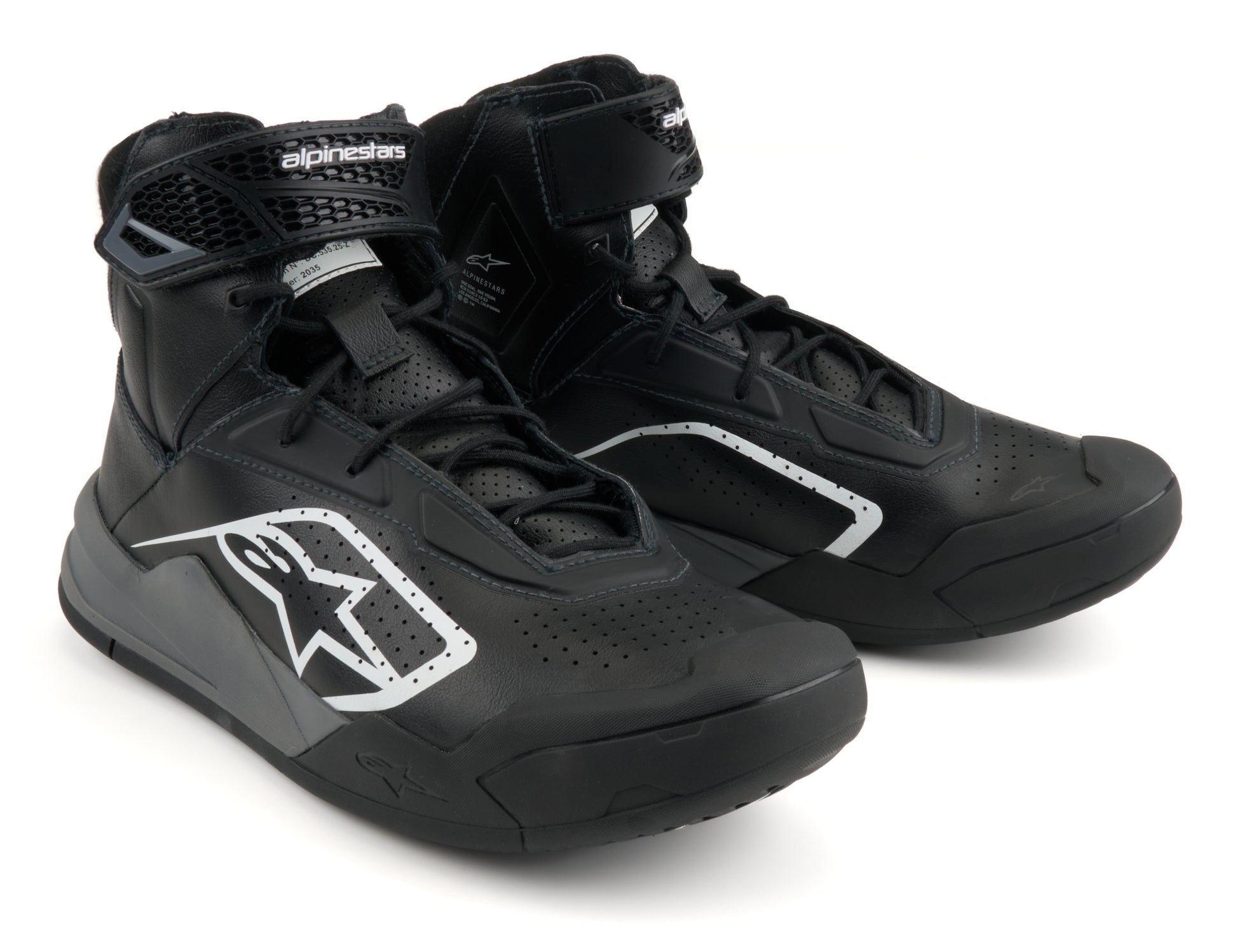 Alpinestars USA Size 12 Driving Shoe 2710126-12-12 - Black Radar V2