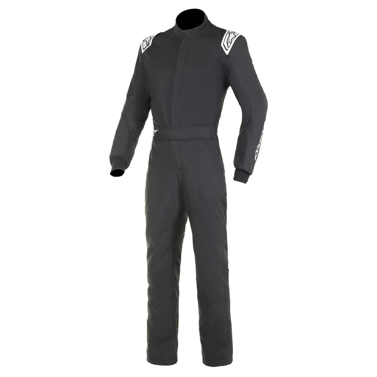 Alpinestars USA Size 56 Driving Suits 3350524-12-56 - Black White Large Suit Vapor Bootcut