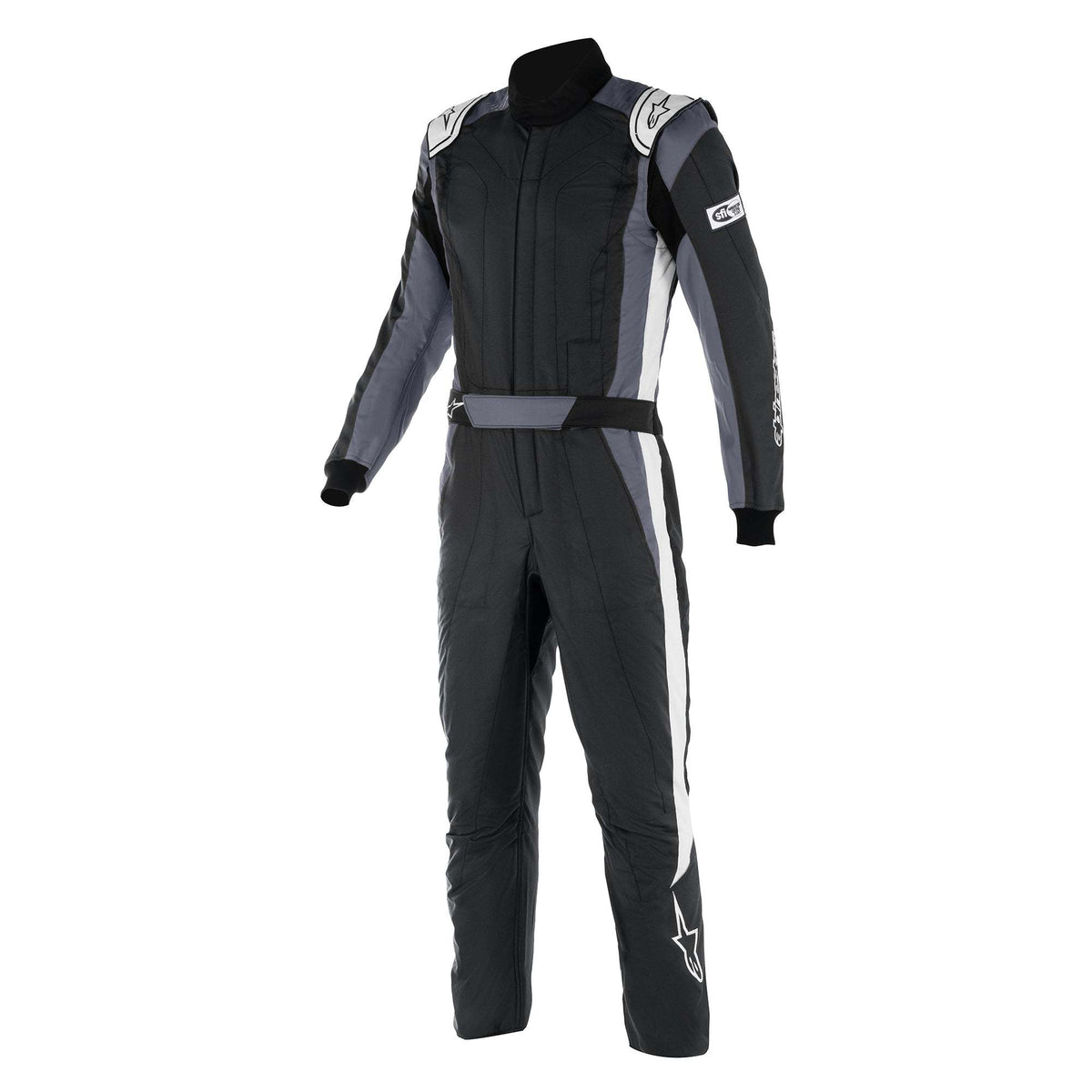 Alpinestars USA Size 54 Driving Suits 3352122-1128-54 - Black Medium Suit GP V2 Pro WH
