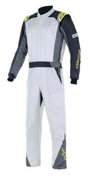 Alpinestars USA Size 48 Driving Suits 3352822-1950-48 - Silver Yellow Small Suit Atom FLU