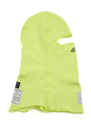 Alpinestars USA Single Eyeport Head Socks 4750126-55-OS - Yellow Balaclava Evo V3 Flu Fia Sfi