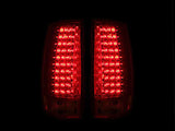 ANZO 2007-2014 Chevrolet Suburban LED Taillights Red/Clear G4 