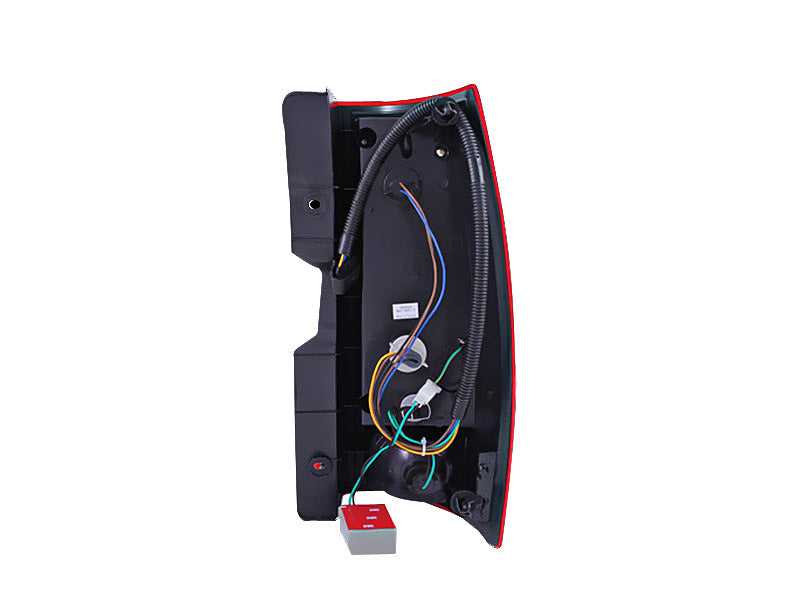 ANZO 2007-2014 Chevrolet Suburban LED Taillights Red/Clear G4 