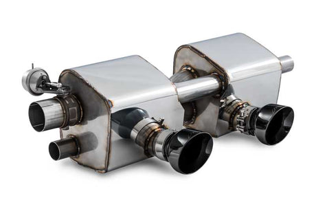 AWE Tuning Porsche 911 (991.2) Carrera / S SwitchPath Exhaust for PSE Cars - Diamond Black Tips 