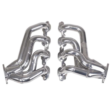 BBK 16-18 Chevrolet Camaro SS 6.2L Shorty Tuned Length Exhaust Headers - 1-3/4in Silver Ceramic 