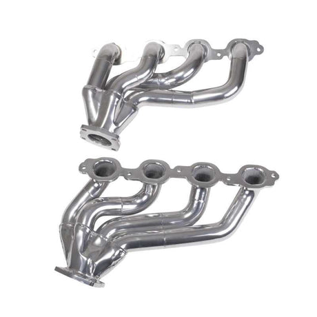 BBK 16-18 Chevrolet Camaro SS 6.2L Shorty Tuned Length Exhaust Headers - 1-3/4in Silver Ceramic 