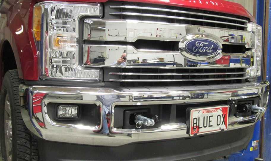 BX2670 Blue Ox Vehicle Baseplate Removable Tabs