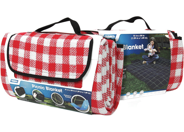 Camco 42801 Grills & Picnic - Red White