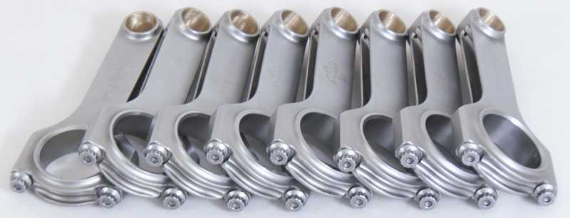 Eagle CRS5751T3D2000 Eagle Toyota/Lexus UZFE V8 5.751 Inch H-Beam Connecting Rods w/ ARP 2000 Bolts (Set of 8)