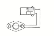Coleman Mach Air Conditioner Remote Temperature Sensor: Coleman Mach Black Temp Room Sensor 6537-3191