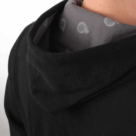 COBB CO-LINERHOODIE-BLK-S