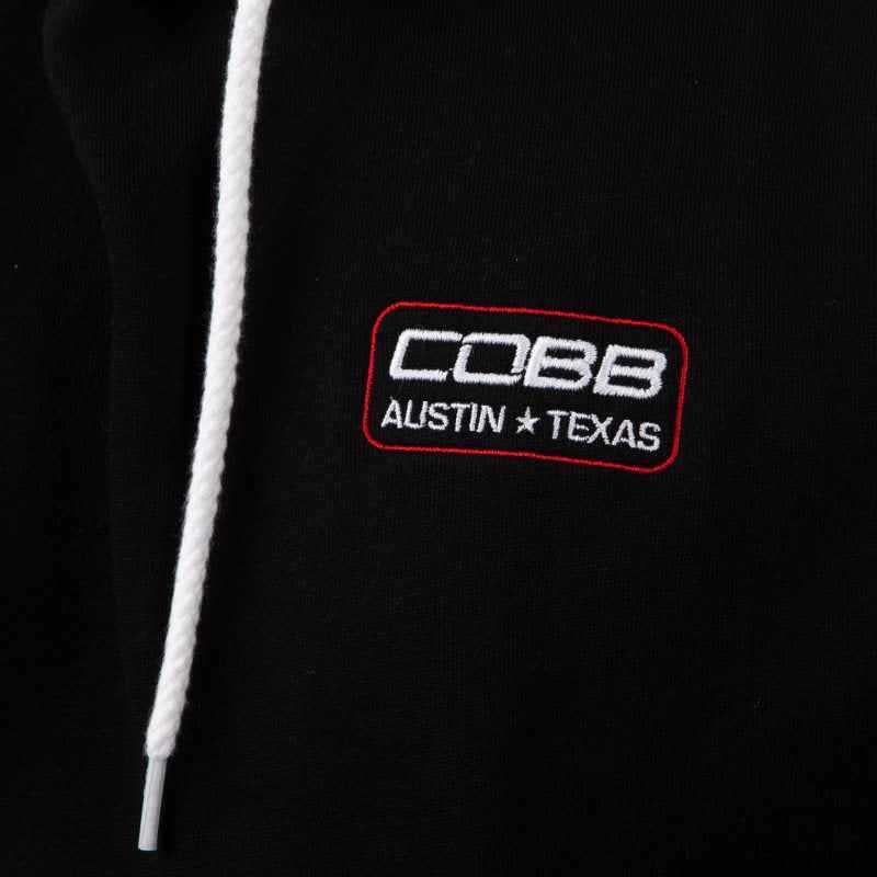COBB CO-LINERHOODIE-BLK-S