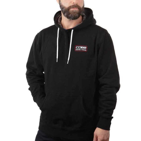 COBB CO-LINERHOODIE-BLK-S