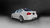 Corsa 08-12 BMW M3 E90 Black Sport Cat-Back Exhaust 