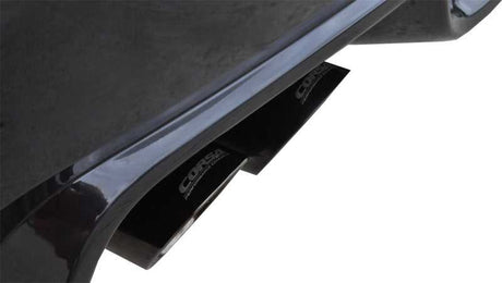 Corsa 11-13 Subaru Impreza Sedan STI 2.5L Turbo Manual Black Sport Cat-Back Exhaust 