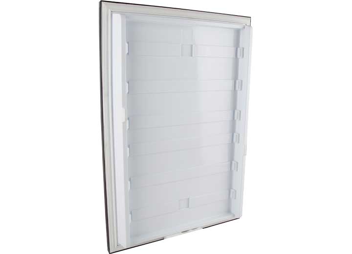 Dometic RV Refrigerator Parts: Dometic 2932563063 Lower Refrigerator Door Assembly – Black