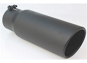 Different Trends BQ9-506015RBK Exhaust Tail Pipe TIP - Black