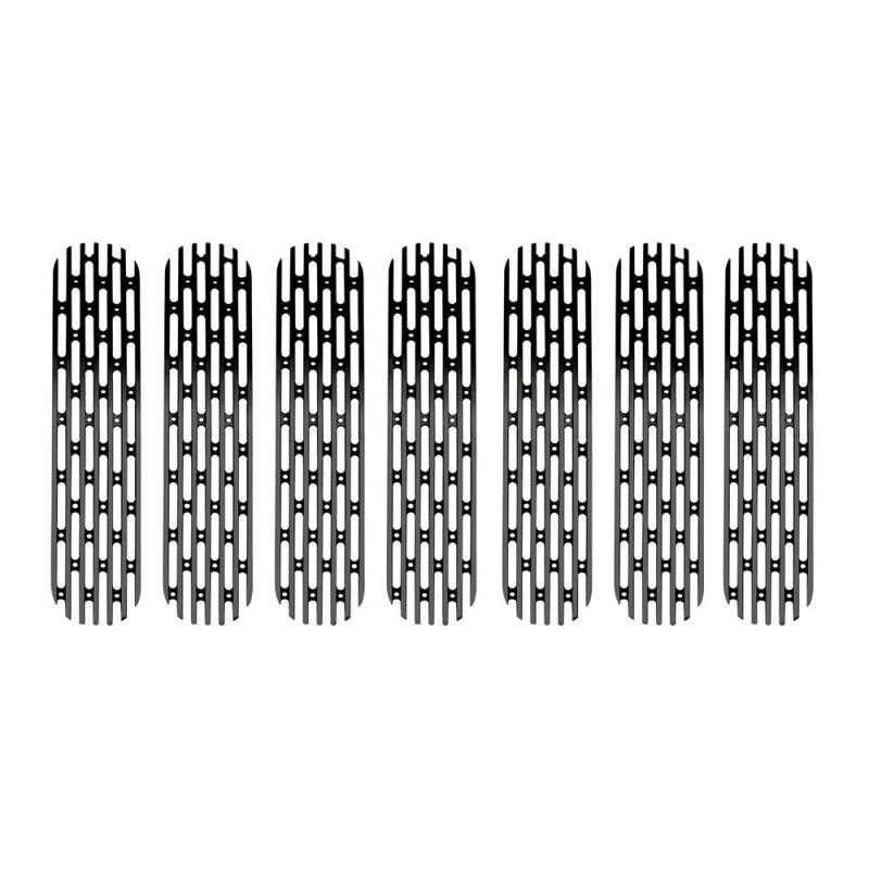 DV8 Offroad 2007-2018 Jeep JK Black Grille Inserts 