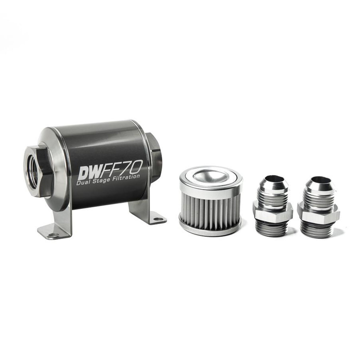 8-03-070-010K-8 Deatschwerks -8An 10 Micron 70Mm In-Line Fuel
