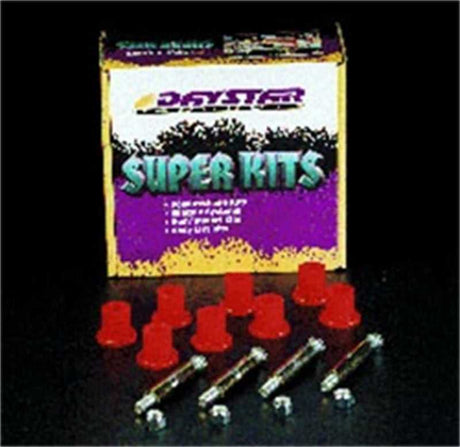 Daystar Daystar 1984-2001 Jeep Cherokee Greasable Bolt and Bushing Kit Rear Shackle Only