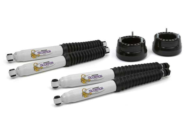 Daystar Daystar 1994-2001 Dodge Ram 1500 4WD - 2in Leveling Kit & Scorpion Shocks