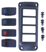 Daystar Daystar 2007-2018 Jeep Wrangler JK 2WD/4WD - A-Pillar Rocker Switch Pod (Switches Included)