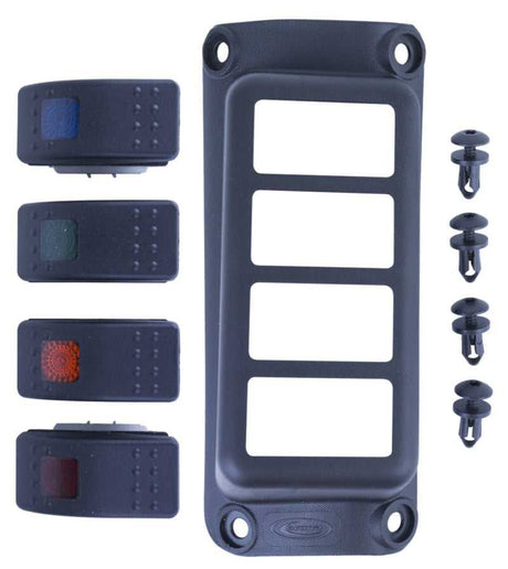 Daystar Daystar 2007-2018 Jeep Wrangler JK 2WD/4WD - A-Pillar Rocker Switch Pod (Switches Included)