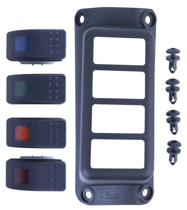 Daystar Daystar 2007-2018 Jeep Wrangler JK 2WD/4WD - A-Pillar Rocker Switch Pod (Switches Included)