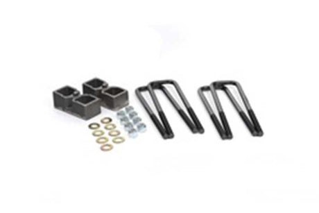 Daystar Daystar 2011-2018 Chevy Silverado 2500HD 4WD/2WD (w/o overloads) - 2in Rear Block & U-Bolt Kit