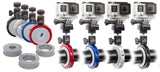Daystar Pro Mount POV Camera Mounting System Fits Most Pairo Style Cameras Silver Anodized Finish 