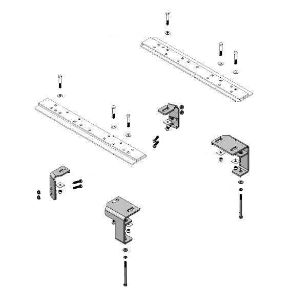 8553018 Fifth Wheel Trailer Hitch Mount Kit