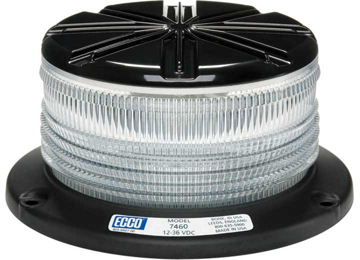 Ecco Safety Group 7460CA Multi Purpose Warning Light - Clear