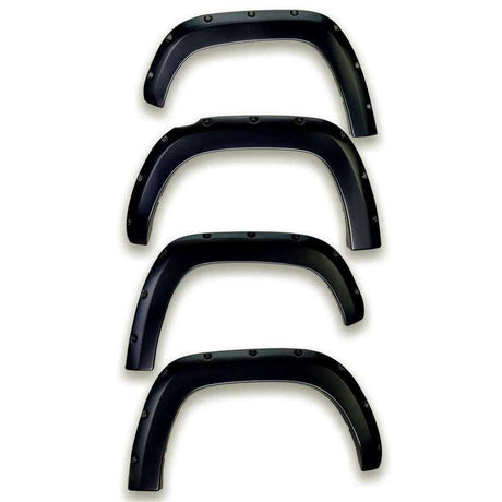 EGR EGR 19-22 Chevrolet Silverado 1500 Traditional Bolt-On Look Fender Flares Black Set Of 4