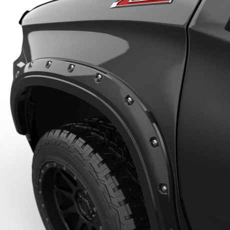 EGR 19-22 Chevrolet Silverado 1500 Traditional Bolt-On Look Fender Flares Black Set Of 4 