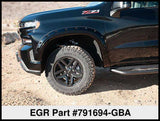 EGR 19-22 Chevrolet Silverado 1500 Traditional Bolt-On Look Fender Flares Black Set Of 4 