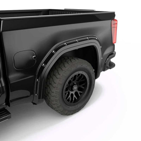 EGR 19-23 Gmc Sierra 1500 Painted To Code Traditional Bolt-On Look Fender Flares Black Set Of 4 