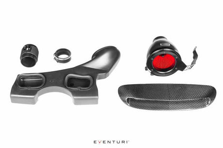 Eventuri EVE-F56-LCI-PL-INT Eventuri Mini Cooper S/JCW Facelift (LCI) - Plastic Intake w/ Carbon Scoop