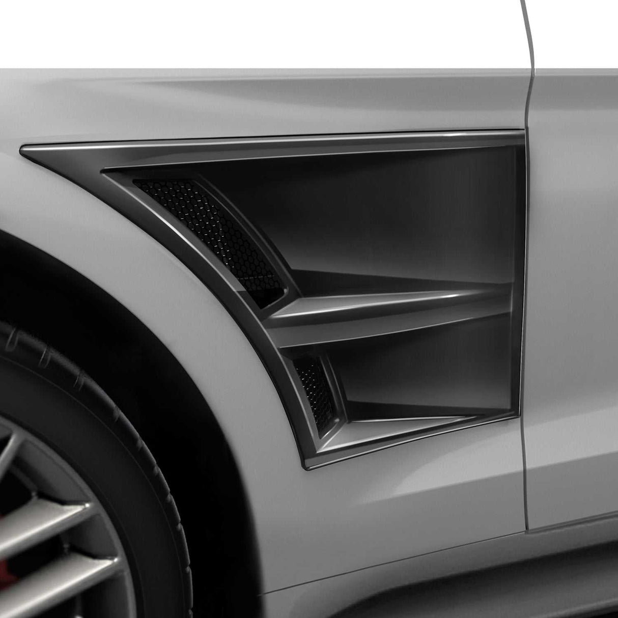 FO22A09AB Air Design Fender Vent Paint Code G1- Shadow Black