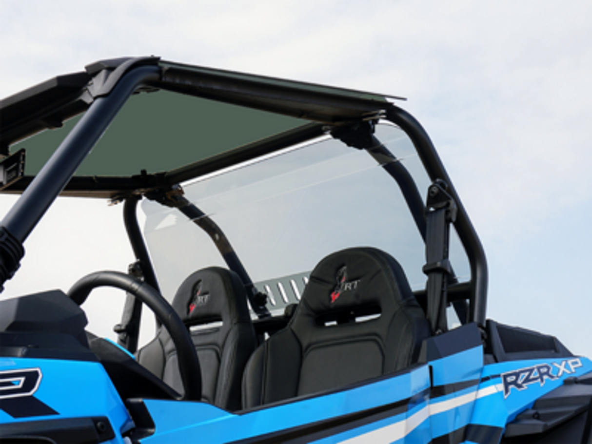 77-4400-R-T Spike Rear Windshield W/Tint Pol