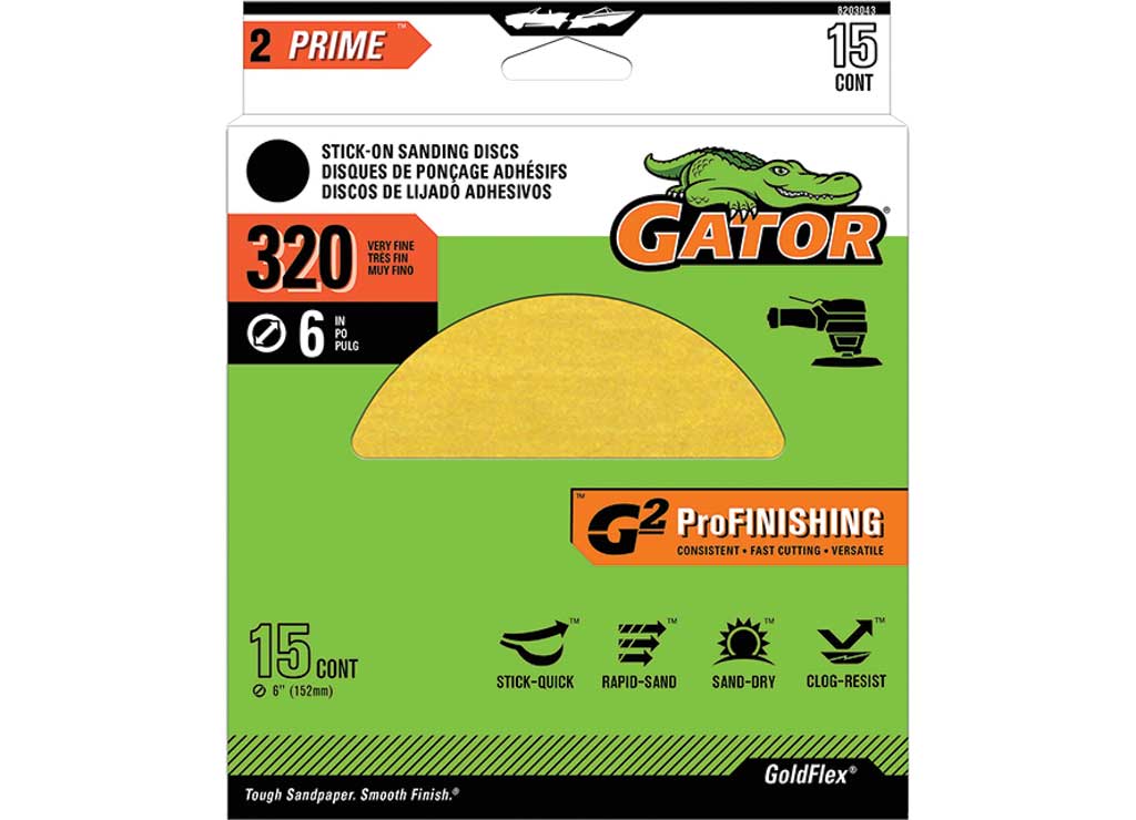 Gator Finishing Products 8203043 - Gold