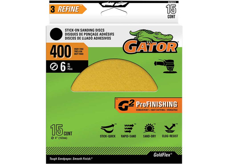 Gator Finishing Products 8258043 - Gold