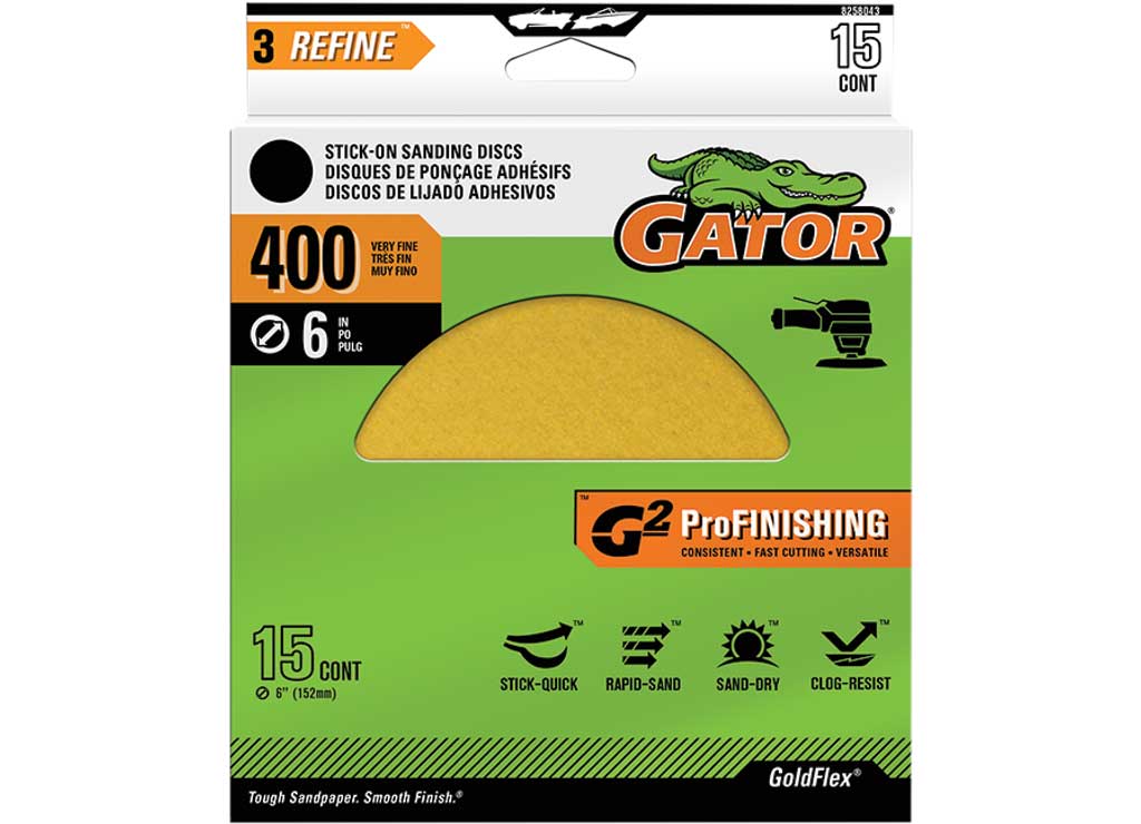 Gator Finishing Products 8258043 - Gold