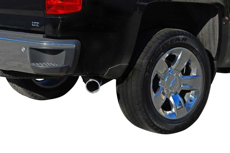 Gibson 14-18 Chevrolet Silverado 1500 LTZ 6.2L 3.5in Cat-Back Single Exhaust - Aluminized 