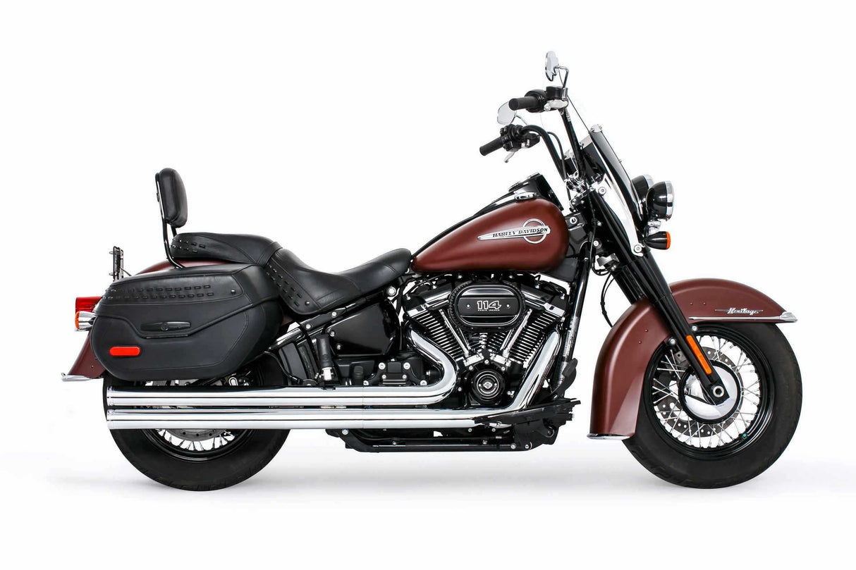 HD00751 Independence Long Chrome W/Chrome Tip M8 Softail